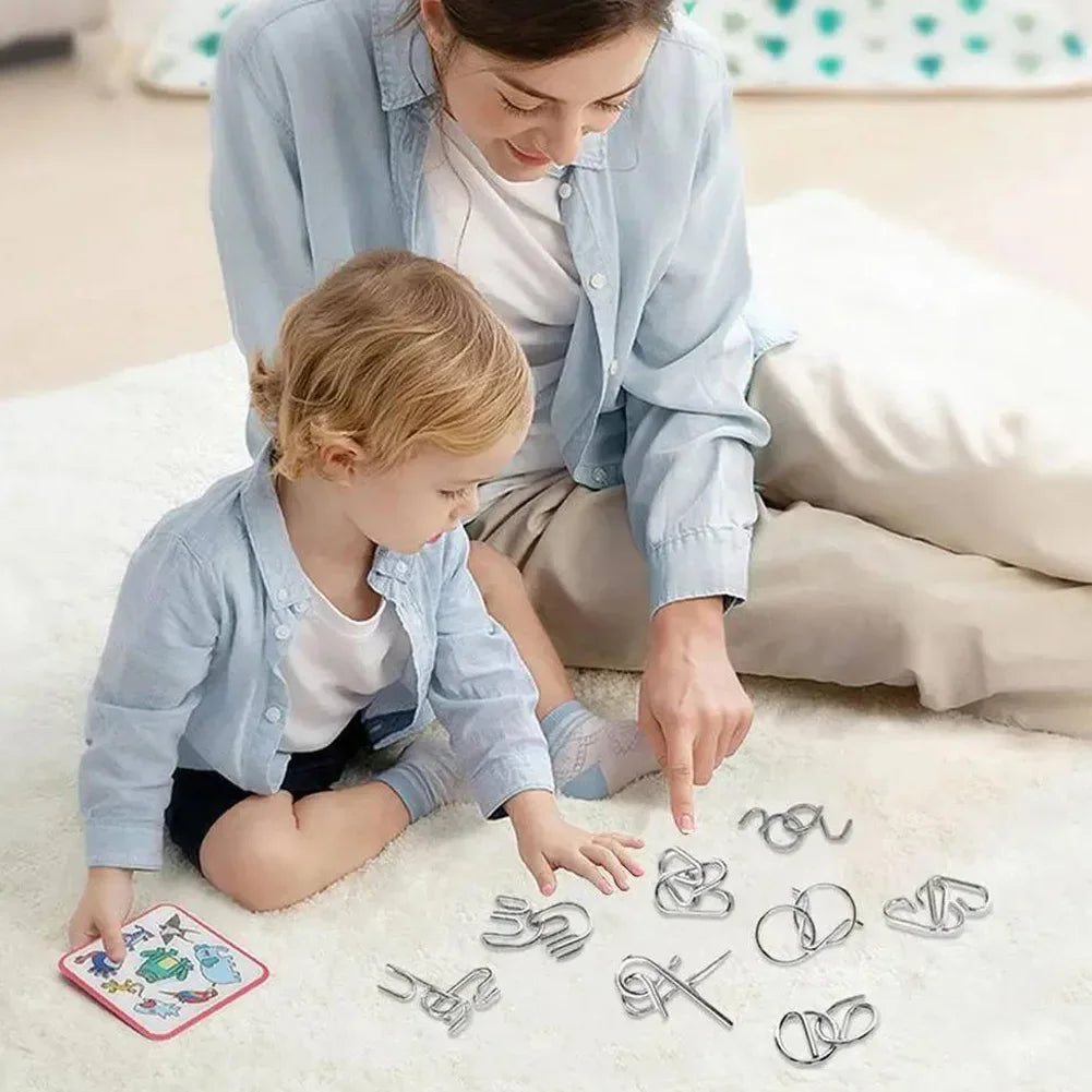 AdventPuzzle | Engaging Educational Metal Advent Calendar with 24 Puzzles 3