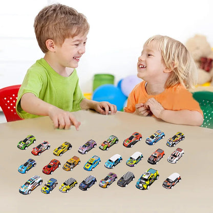 Fun Kids Countdown Calendar 24 Mini Cars