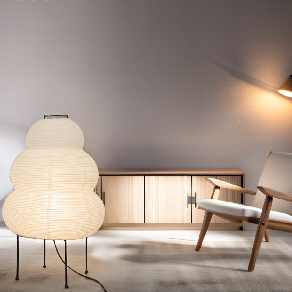 Simple Dimmable Floor Lamp with LED Light