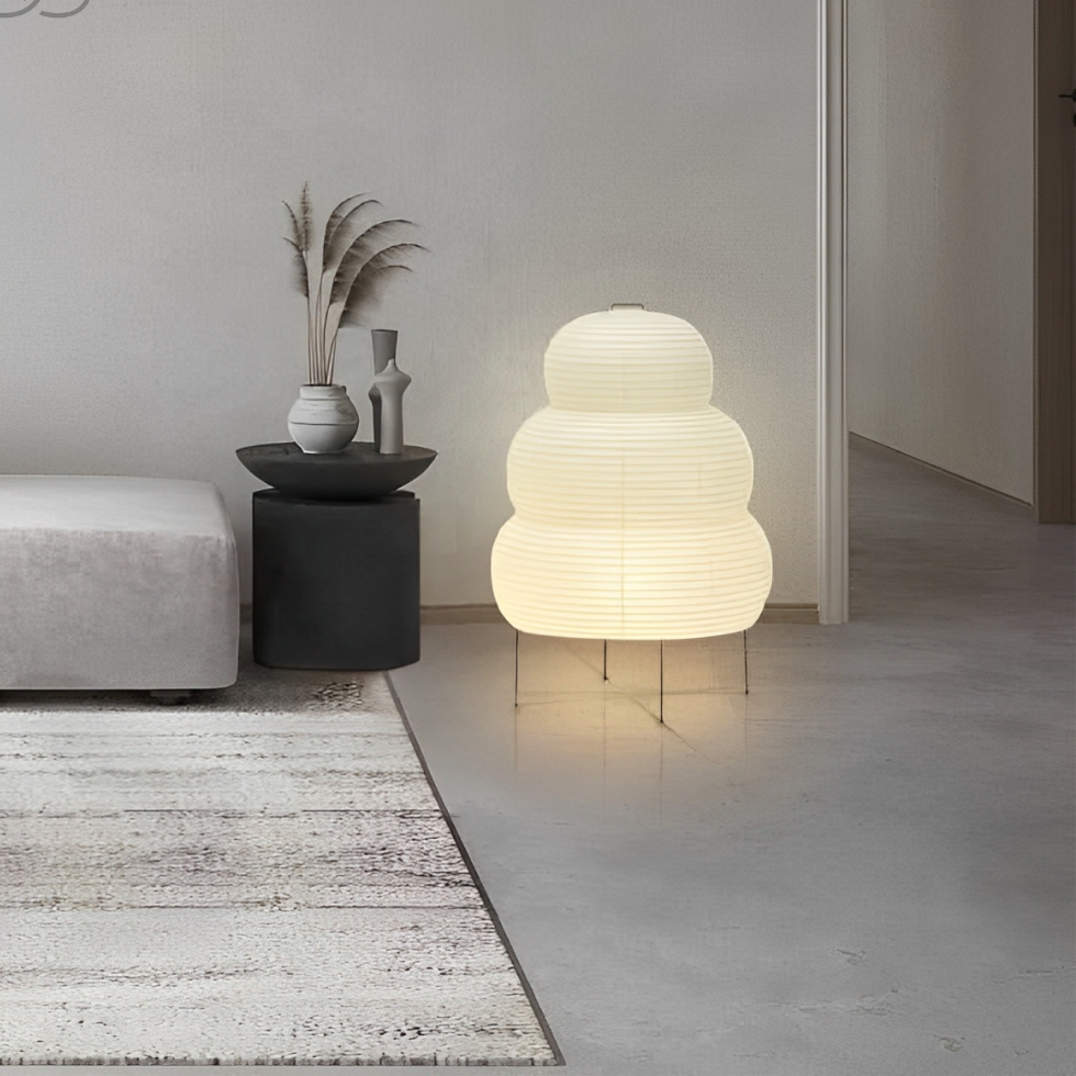 Simple Dimmable Floor Lamp with LED Light - Fesara
