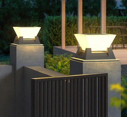 Bright Outdoor Solar Powered Wall Lamp with Motion Sensor