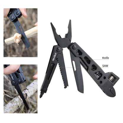 Portable 9in1 Multi-Tool Kit for DIY and Outdoor Use