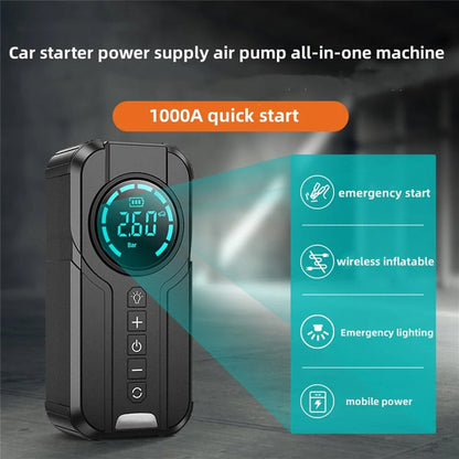 AeroBoost | Powerful Portable Tire Inflator and Car Tyre Pump with LED Light 4