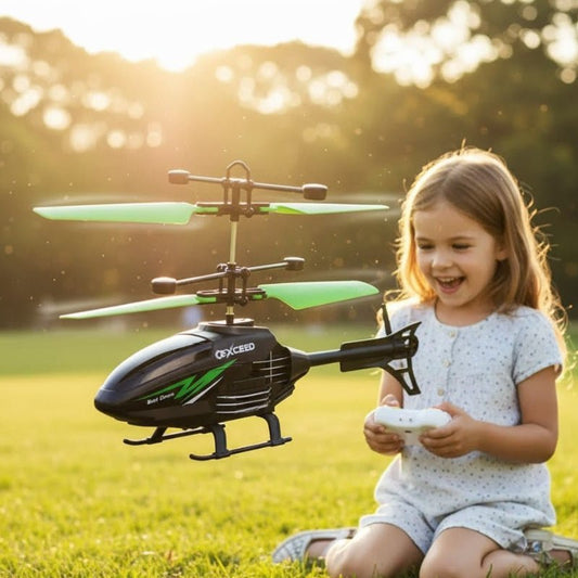 Fun Flyer Mini RC Helicopter Toy for Kids - Fesara