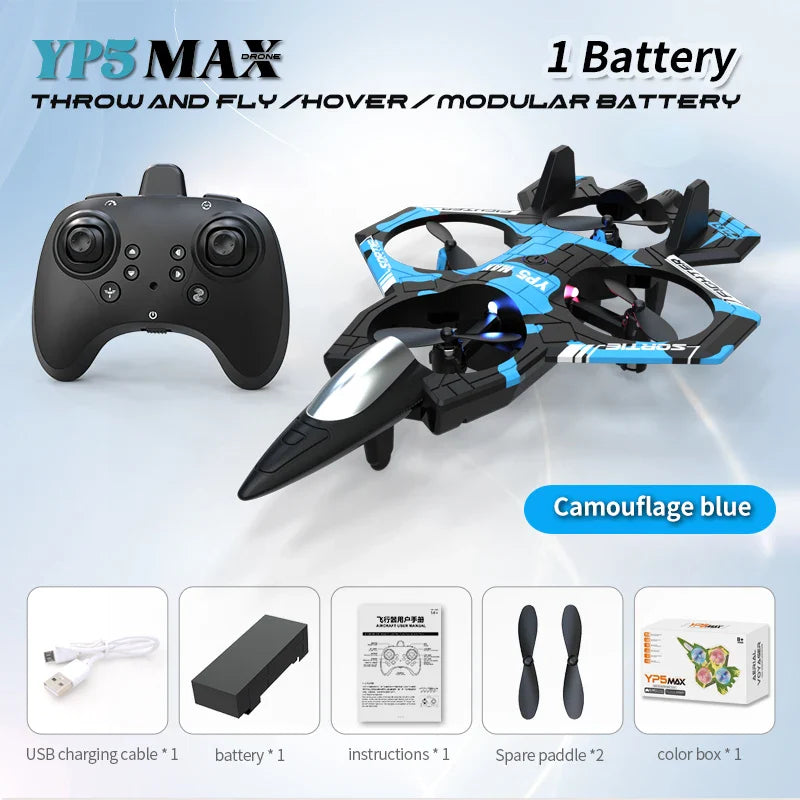 AeroGlide | Dynamic Lightweight Remote Control Airplane with LED Lights 11
