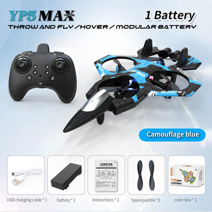 AeroGlide | Dynamic Lightweight Remote Control Airplane with LED Lights 11