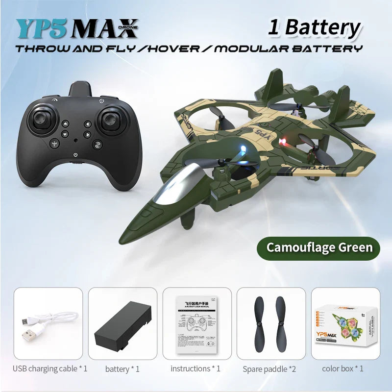 AeroGlide | Dynamic Lightweight Remote Control Airplane with LED Lights 8