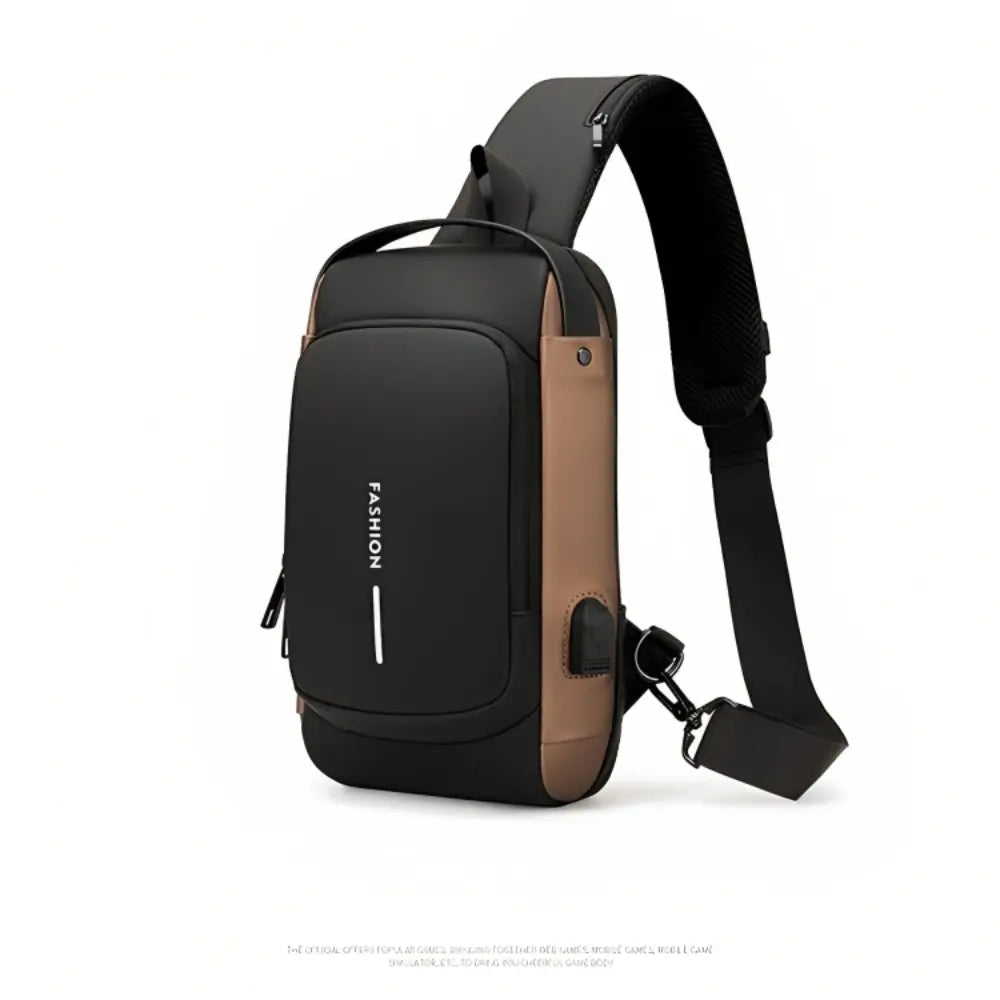 Waterproof Secure Cross Body Bag for Men