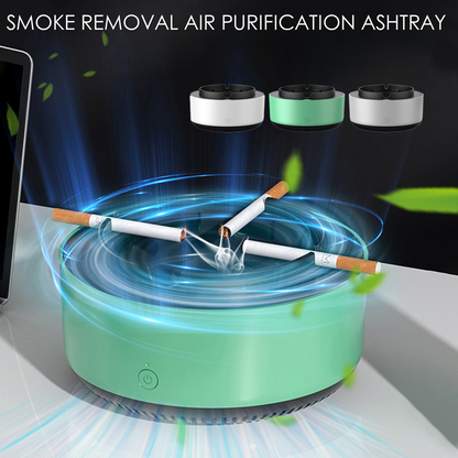 AeroScent Pro | Smoke Removal Air Purifier with Advanced Filtration and LED Simulator 2