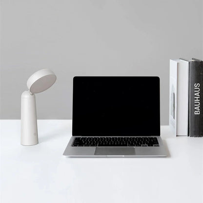 Elegant Black Desk Lamp with Gold Details