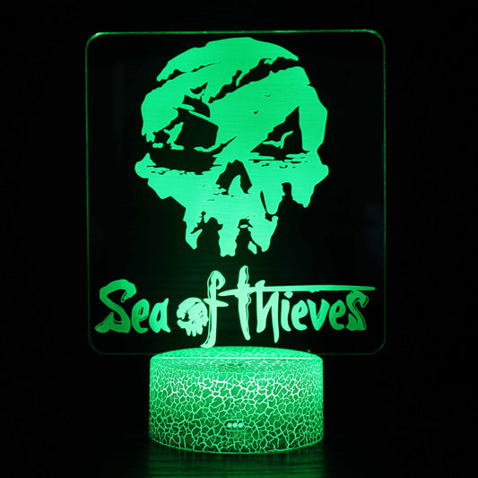 Colorful 3D LED Nightlight Table Lamp - Fesara