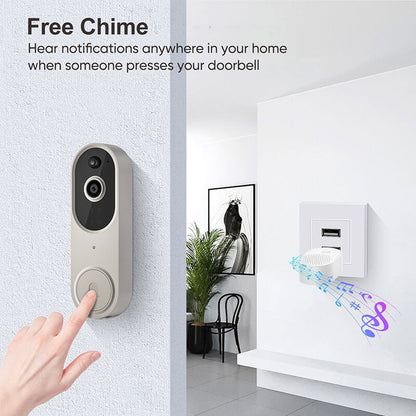 AetherGuard | Advanced AI 1080P Wireless Video Doorbell Camera 5