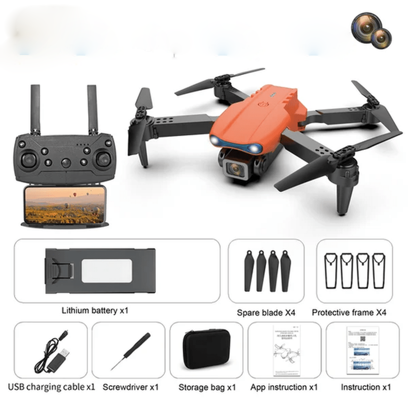 AetherSky | Premium 4K UHD Drone with Long Battery Life for Aerial Photography 8