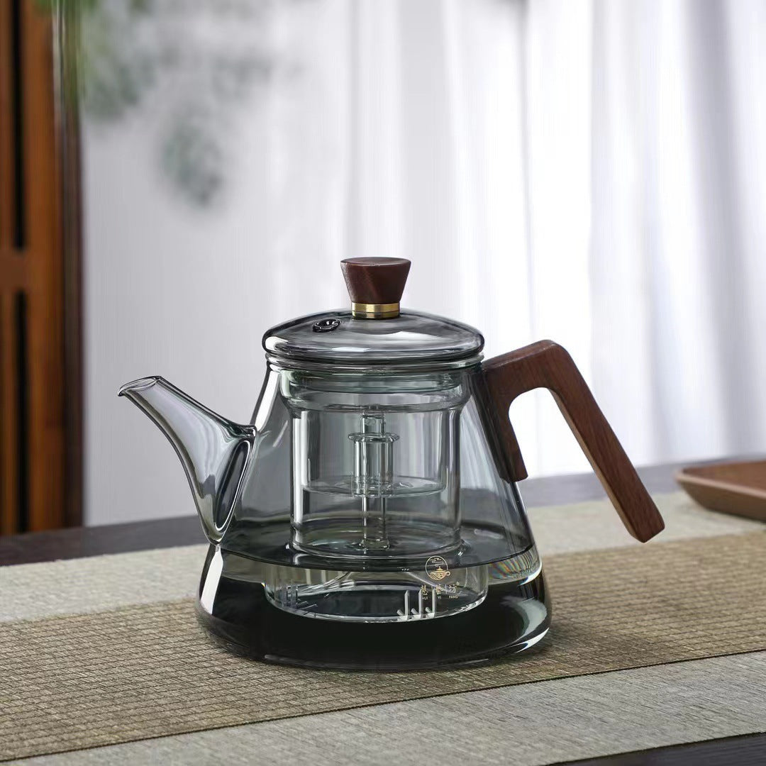 Clear Glass Tea Infuser Pot