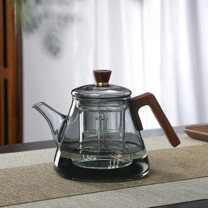 Clear Glass Tea Infuser Pot