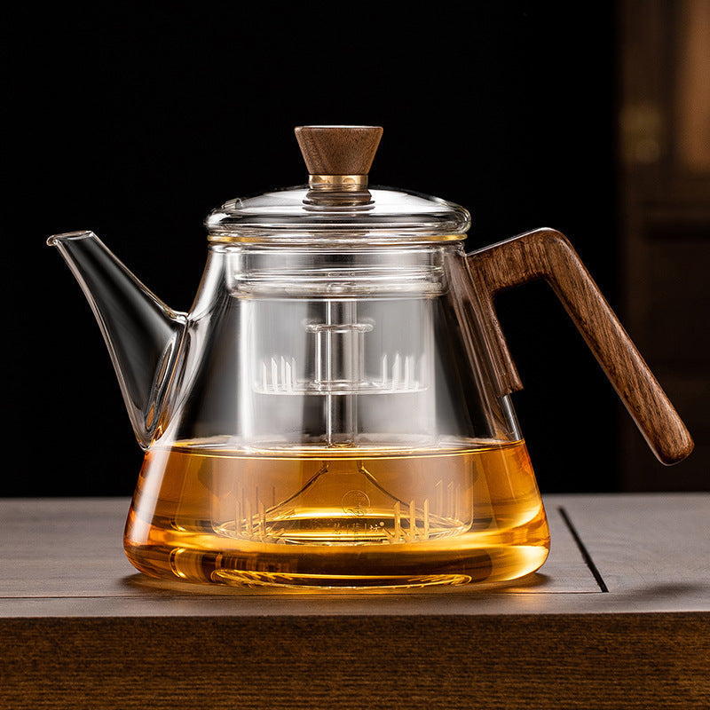 Clear Glass Tea Infuser Pot