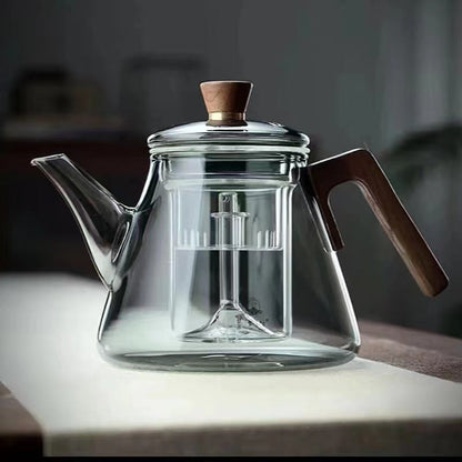 Clear Glass Tea Infuser Pot