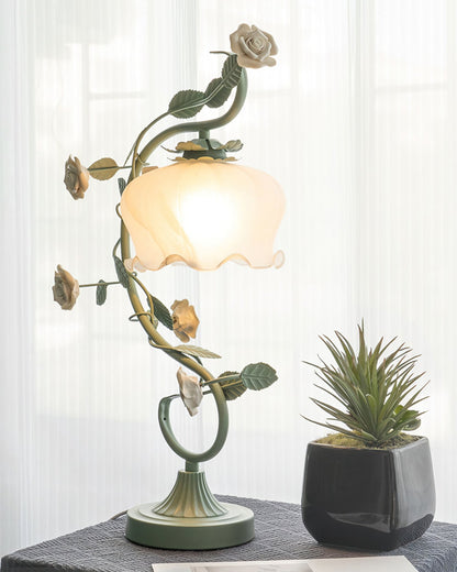 Sleek Modern Table Lamp with Rounded Base