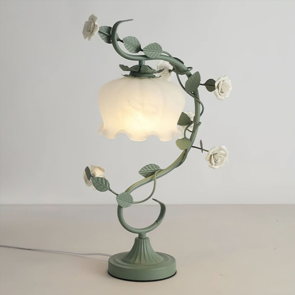Sleek Modern Table Lamp with Rounded Base
