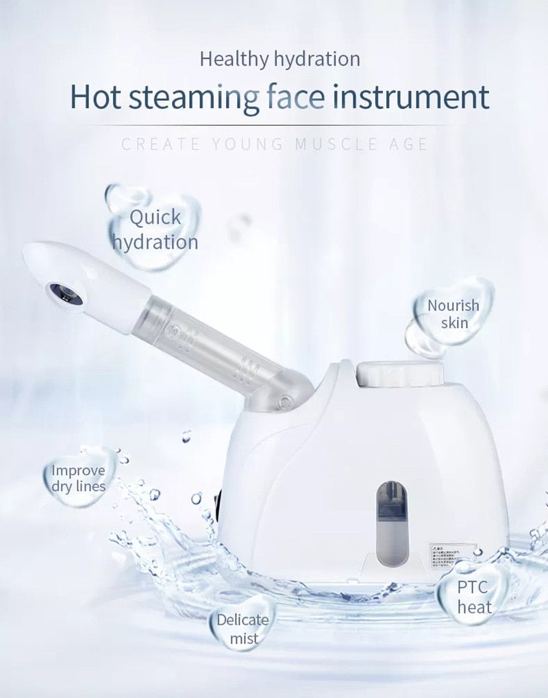 Portable Face Steamer Home Spa Mist Humidifier