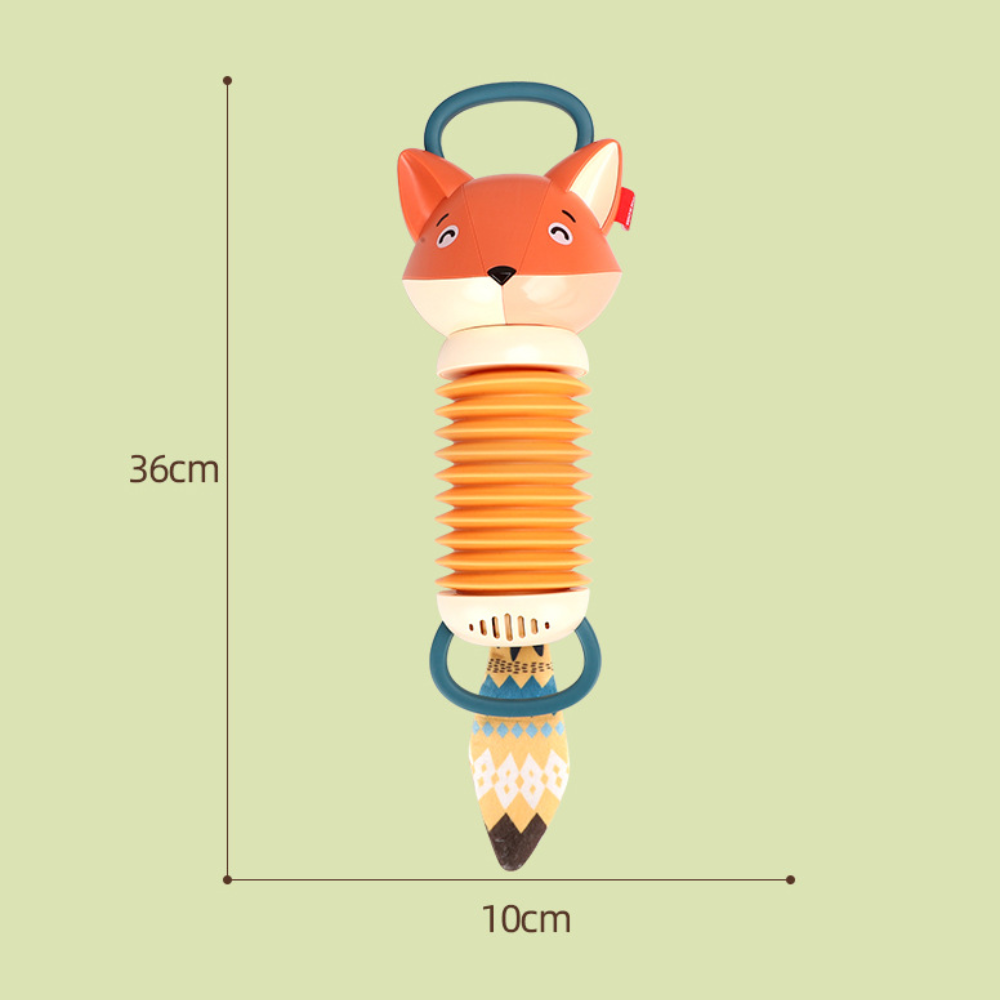 Colorful Fox Music Box Toy for Children