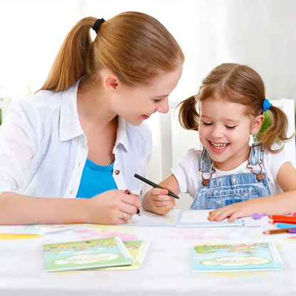 Colorful Alphabet Learning Notebook