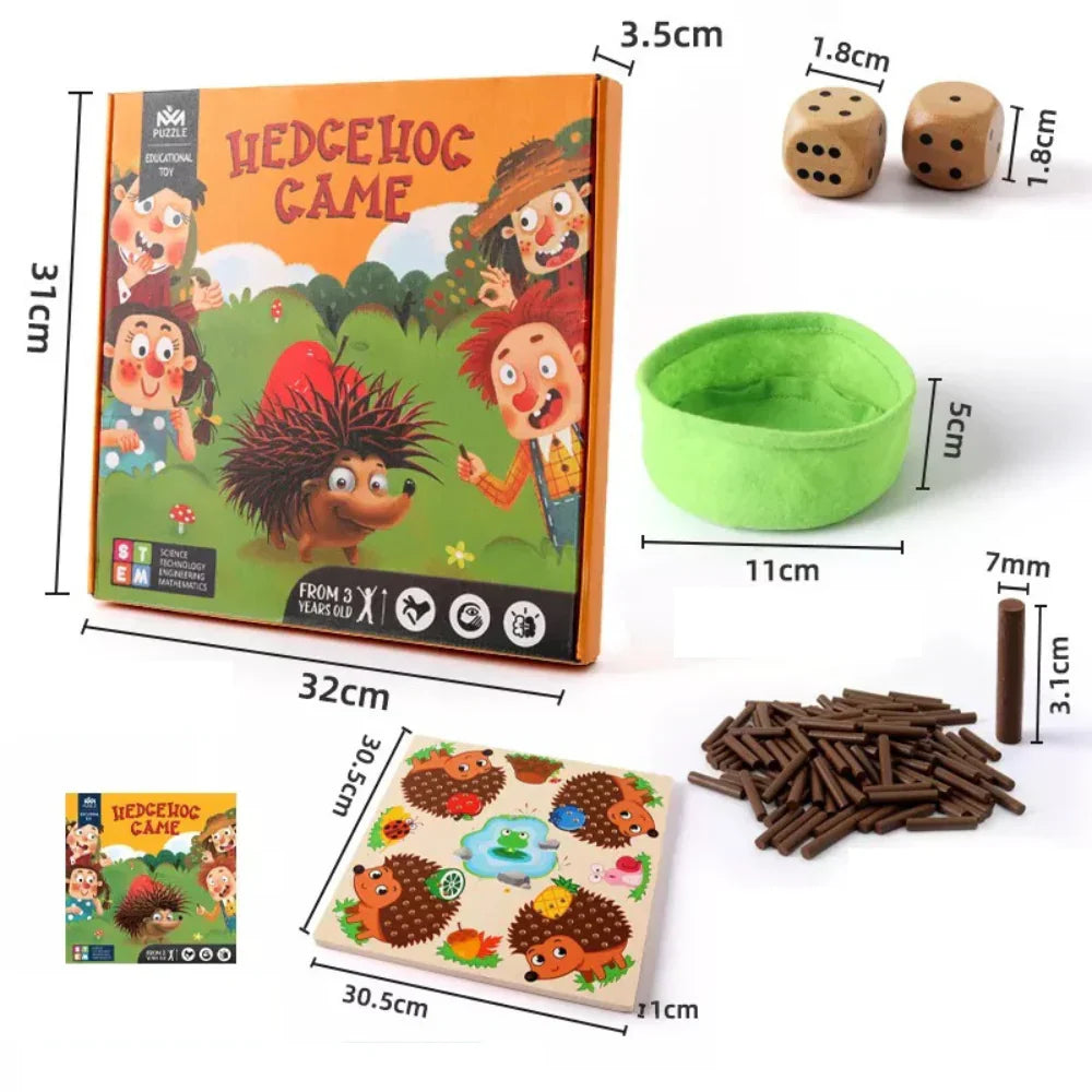 Fun Math Hedgehog Learning Game for Kids