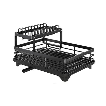 Compact Folding Dish Rack
