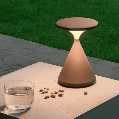 Calming Glass Table Lamp