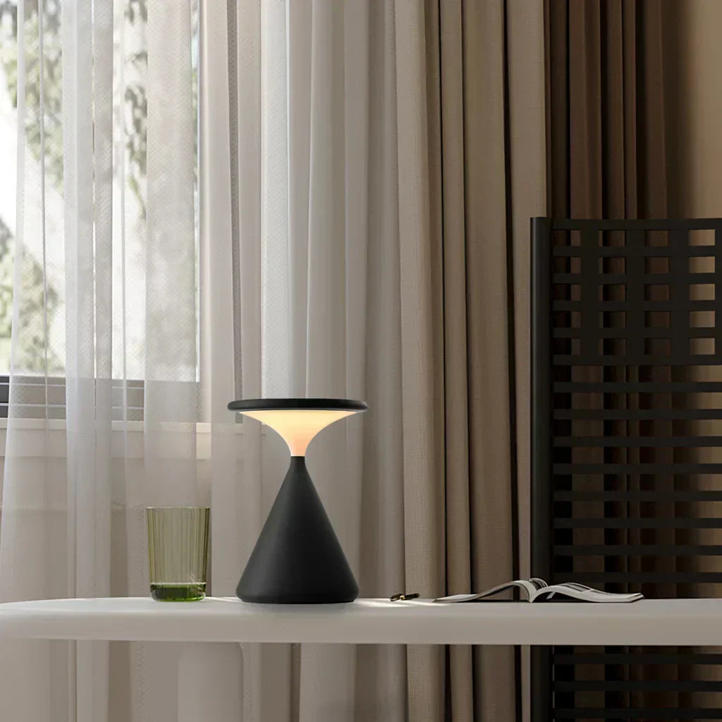 Calming Glass Table Lamp