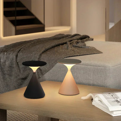 Calming Glass Table Lamp