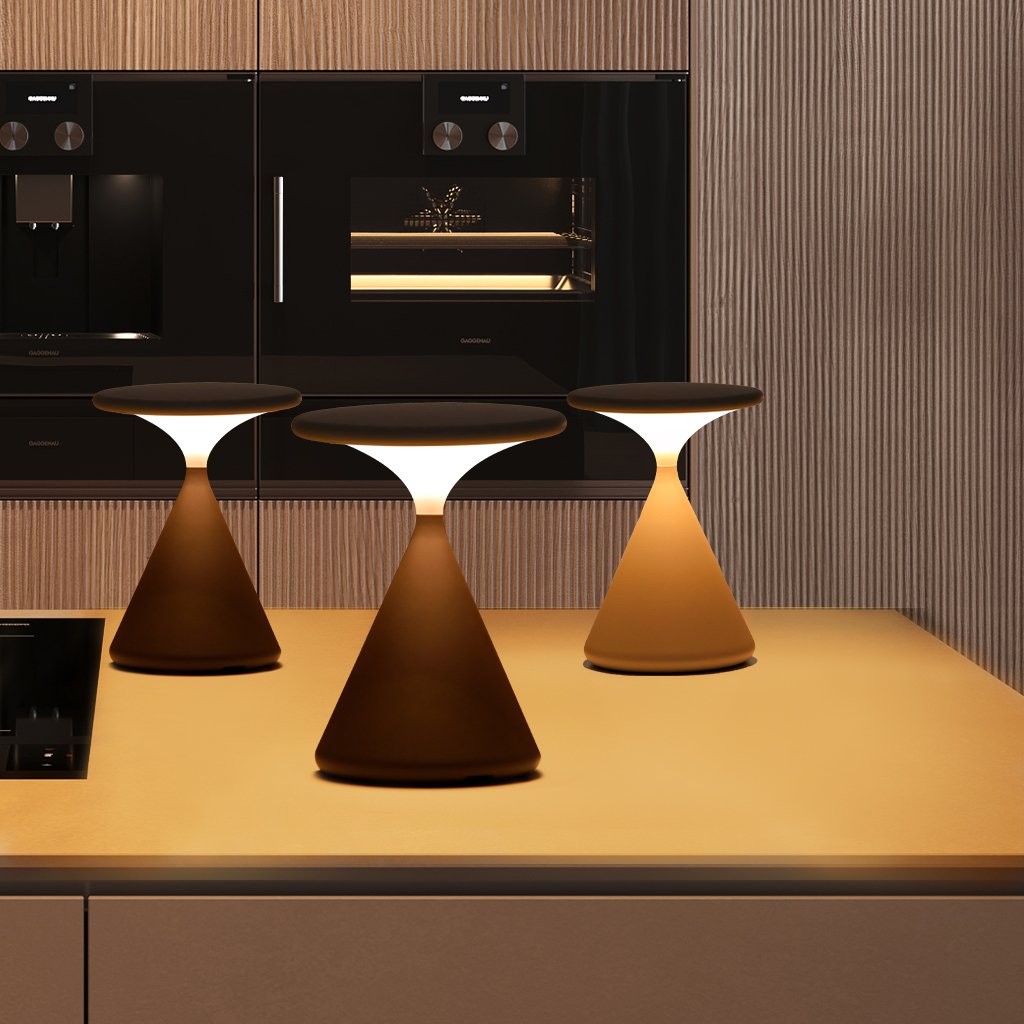 Calming Glass Table Lamp