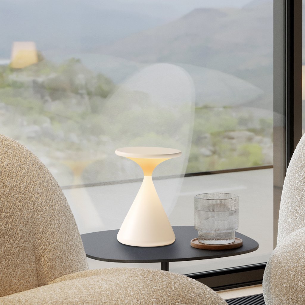 Calming Glass Table Lamp