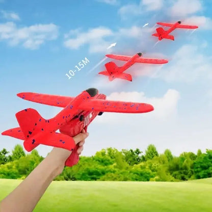 Fun Flying Toy Plane Launcher Set