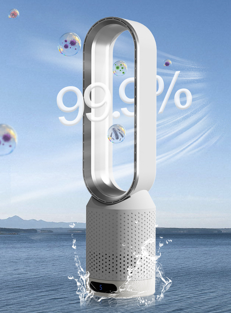 Quiet 3-in-1 Air Cooler with Wide Oscillation