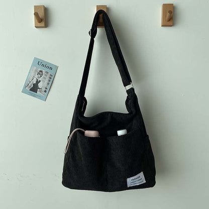 Versatile Canvas Crossbody Bag – Durable Daily Shoulder Bag