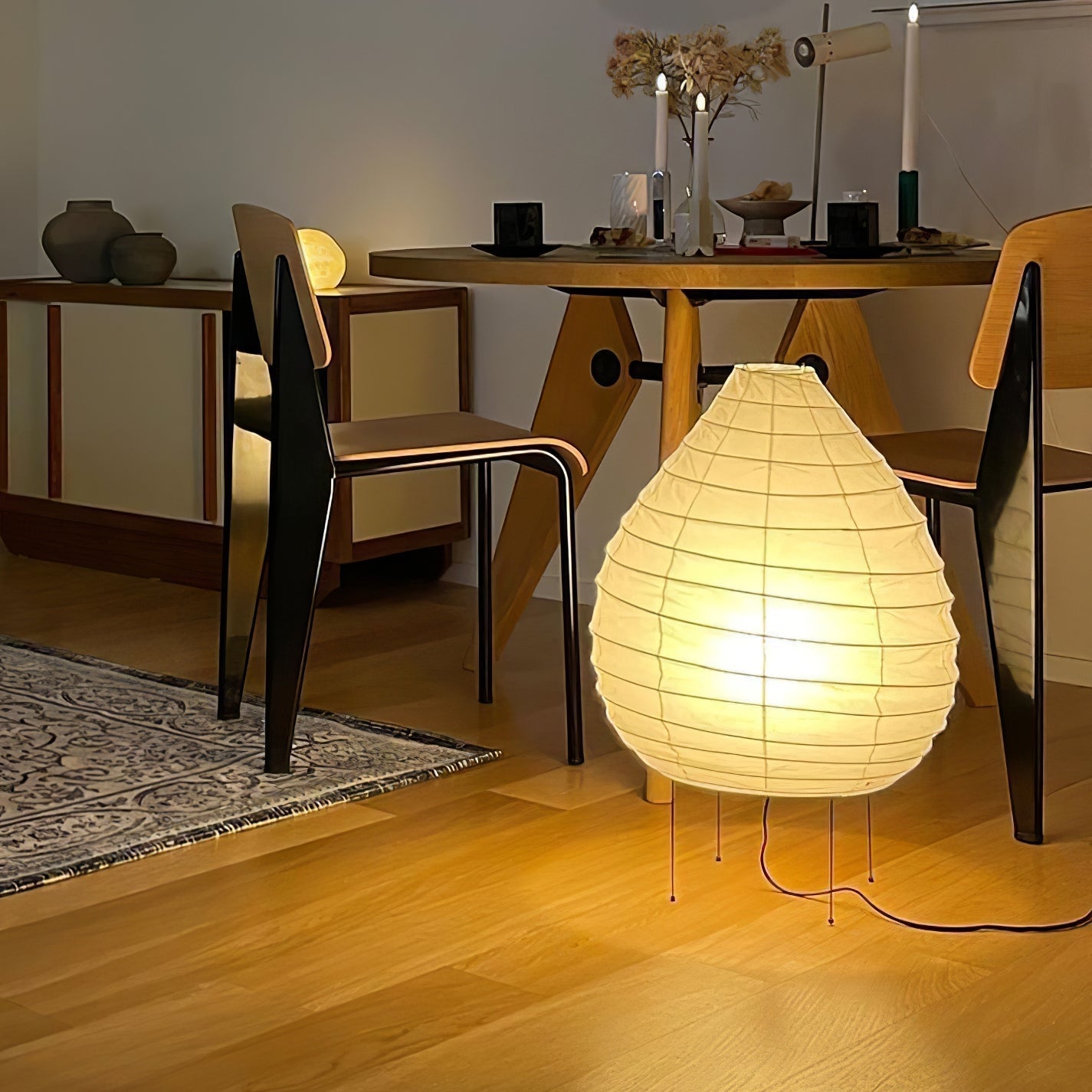 Foldable Paper Table Lamp