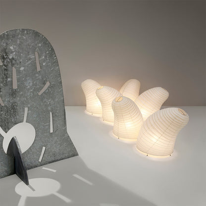 Delicate Paper Shade Table Lamp
