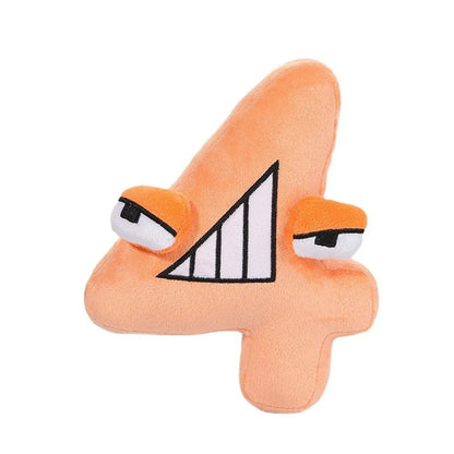 Soft Cute Number Teddy Toy