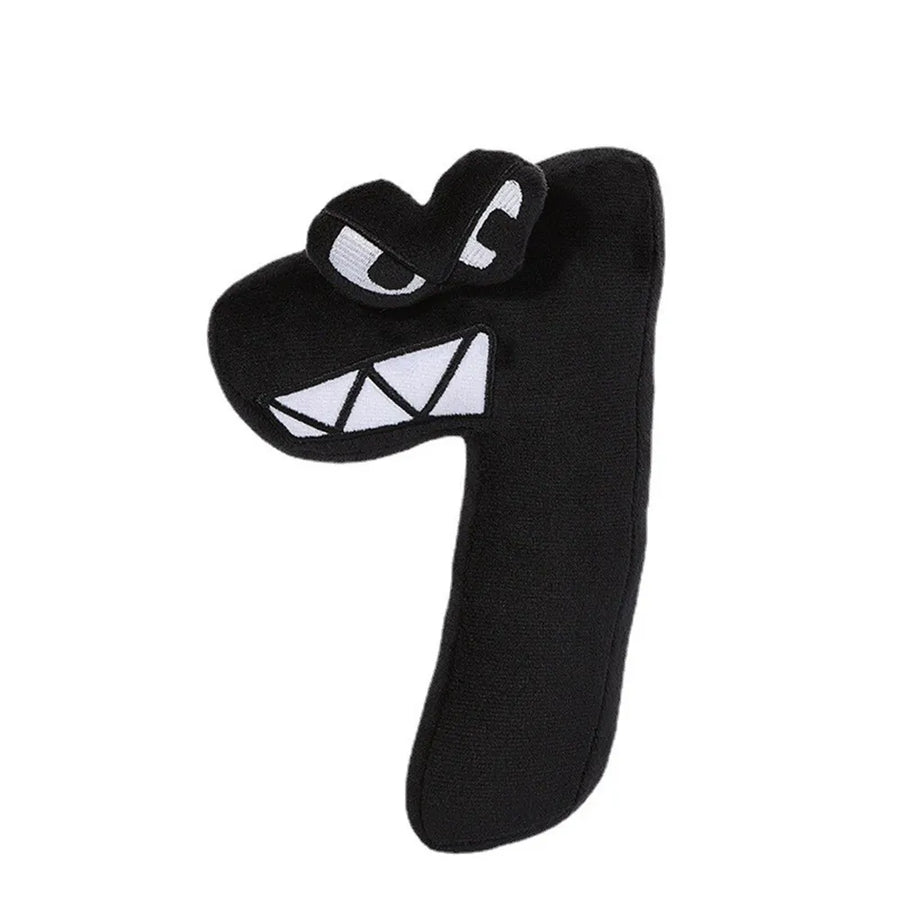 Soft Cute Number Teddy Toy