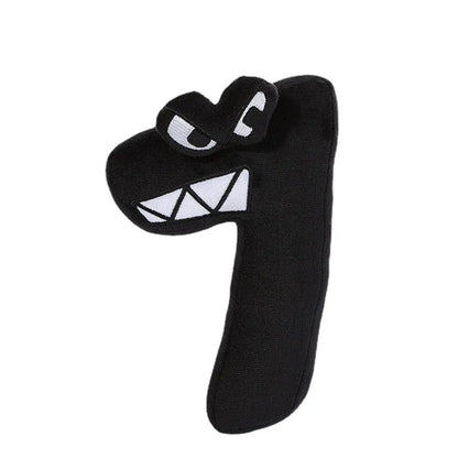 Soft Cute Number Teddy Toy
