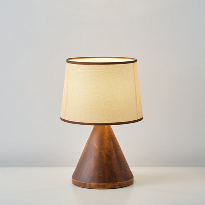 Classic Table Lamp with Sleek Base and Cozy Light
