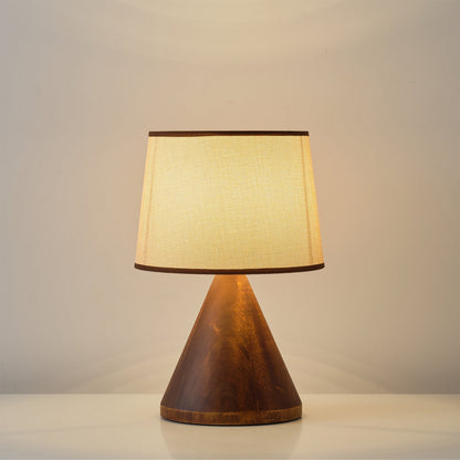 Classic Table Lamp with Sleek Base and Cozy Light