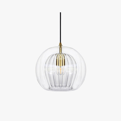 Warm Glow Amber Pendant Lighting