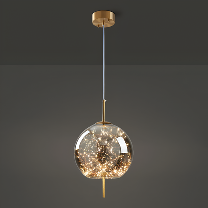 Elegant Glass Modern Pendant Light