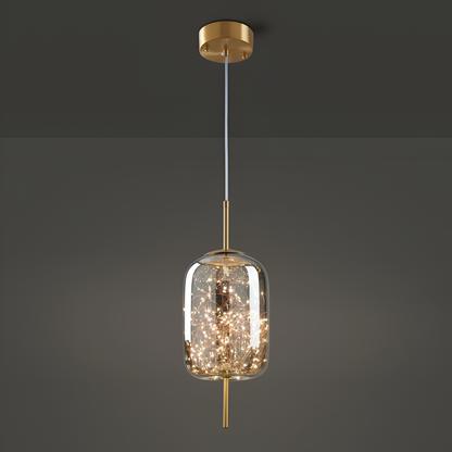 Elegant Glass Modern Pendant Light