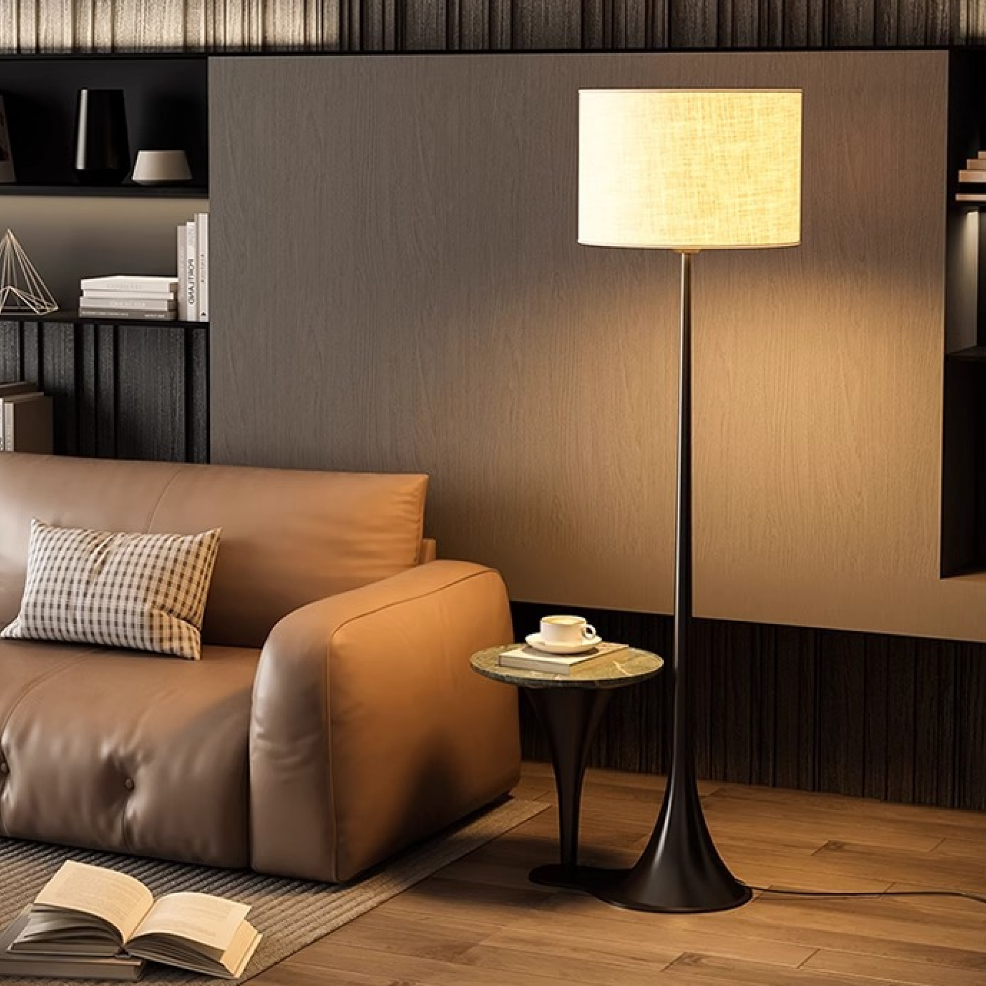 Andero's Silk Floor Lamp 3