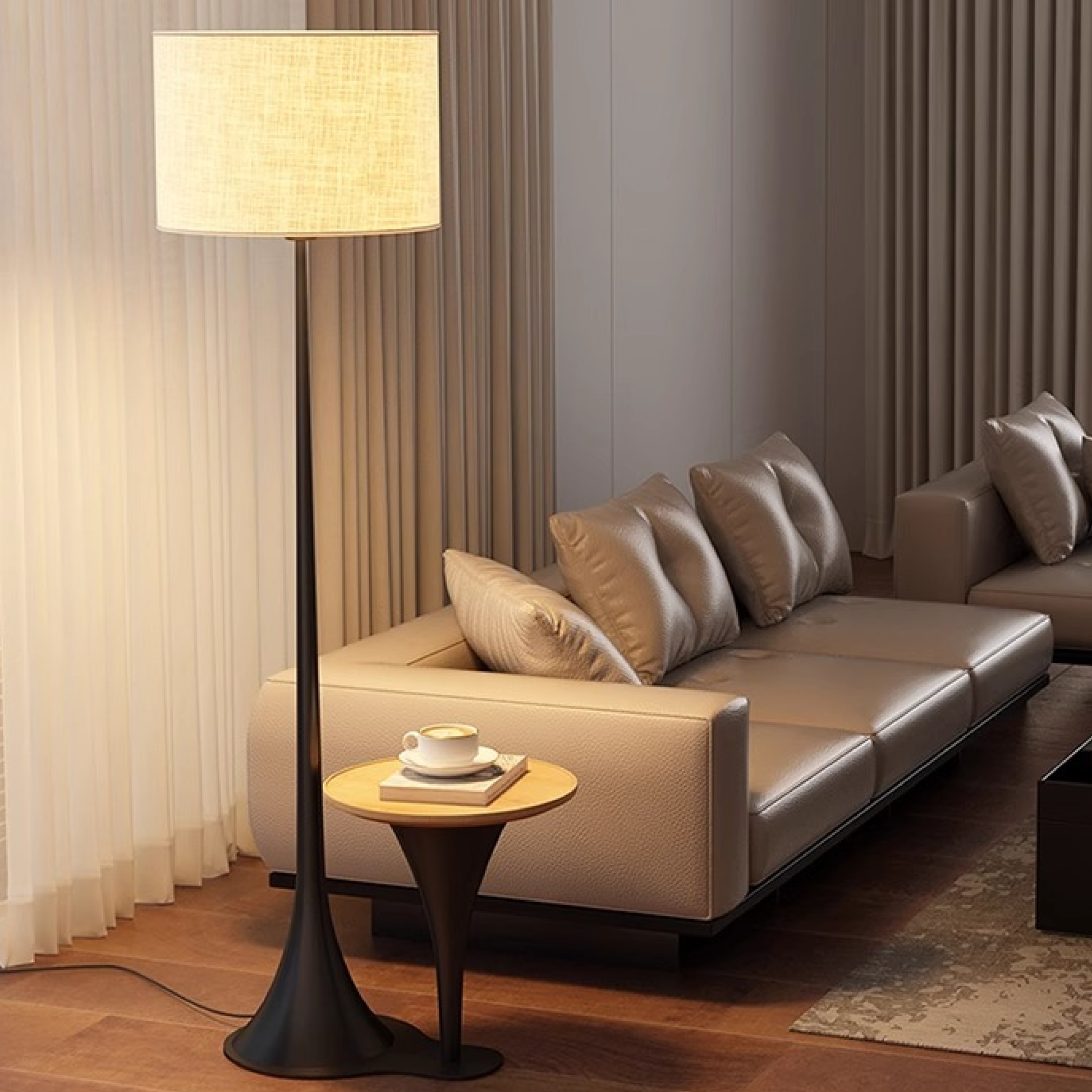 Andero's Silk Floor Lamp 4