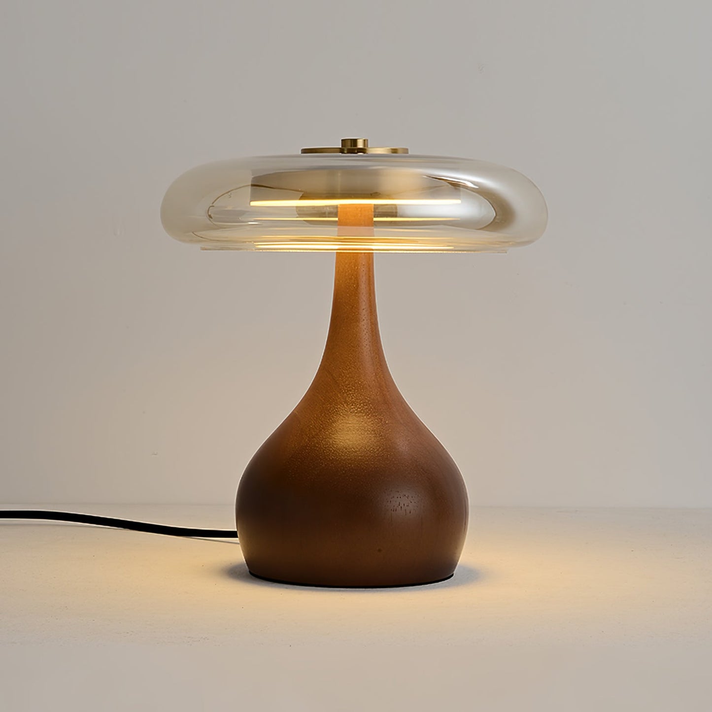 Stylish Wooden LED Desk Lamp