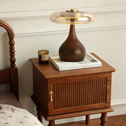 Stylish Wooden LED Desk Lamp